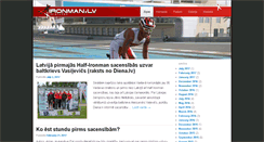 Desktop Screenshot of ironman.lv